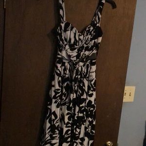 Cute black and white dress